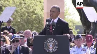 Obama honours DDay veterans