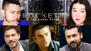 ROCKETRY: THE NAMBI EFFECT | R. Madhavan | Simran Bagga | English & Tamil Trailer Reactions!