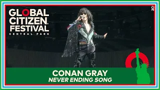 Gen-Z Superstar Conan Gray Performs ‘Never Ending Song’ Live | Global Citizen Festival 2023