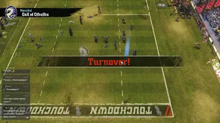 Blood Bowl 2. Вампиры - Дарки. Мантикоры. Тур 9. РУББЛ.