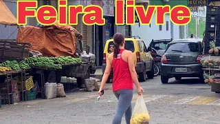 Feira livre do bairro iguaçu ipatinga Minas Gerais