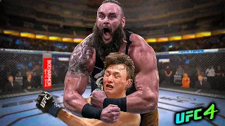 Doo-ho Choi vs. Adam Scherr | WWE Strongman (EA sports UFC 4)