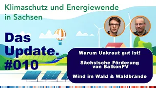 #Klimaschutz und #Energiewende in #Sachsen #010 | Förderung von #BalkonPV - Windenergie & Waldbrände