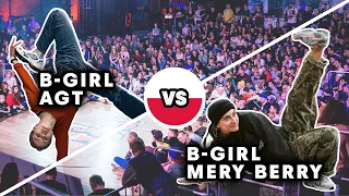 B-Girl Mery Berry vs. B-Girl AGT | Red Bull BC One Cypher Poland 2021