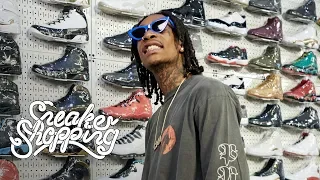 Wiz Khalifa Goes Sneaker Shopping With Complex