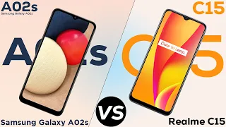 Samsung Galaxy A02s Vs Realme C15 || Full Comparison