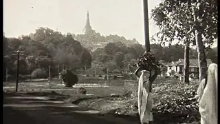 Old Rangoon, Burma in 1935