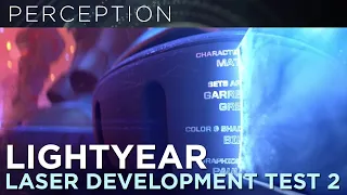 Disney & Pixar's Lightyear: End Title Sequence - Laser Look Development Test 2