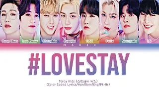 [ENG|PT-BR] Stray Kids (스트레이 키즈) – #LoveSTAY (Color Coded Lyrics/Han/Rom)