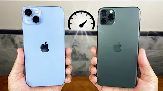 iPhone 14 Plus vs iPhone 11 Pro Max SPEED TEST! it was TOUGH🔥