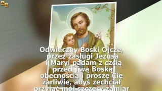 Płaszcz świętego Józefa - 30 dniowa modlitwa do świętego Józefa