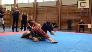 Elvira Karppinen +71kg beginner vs beginner -64kg