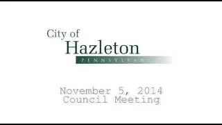 Meeting Minutes - November 5, 2014