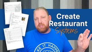 How To Manage a Restaurant: Create Systems