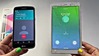 LG K5 X220DS vs Samsung Galaxy Tab A 8.0"/ Incoming & outgoing calls