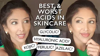 LAYERING ACIDS for Brown/ Dark skin DOCTOR V | Glycolic, Salicylic, Hyaluronic, Amino, AHA/BHA