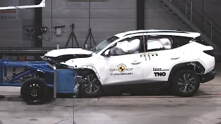 Краш-тест Hyundai TUCSON 2021 заработал пять звёзд и стал в один ряд с Volvo XC90 и Audi Q7.
