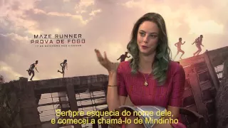 Maze Runner - Entrevista Kaya Scodelario e Giancarlo Esposito