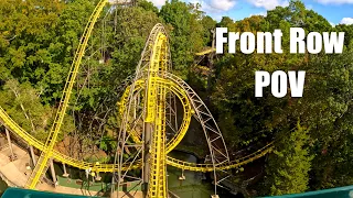 Loch Ness Monster (Original) - Front Row POV - Busch Gardens Williamsburg