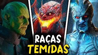 10 RAÇAS MAIS TEMIDAS DA MARVEL ( vilões sinistros )