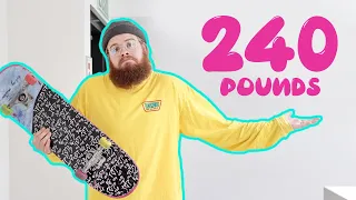 CAN BIG PEOPLE SKATEBOARD?