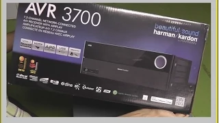 Unboxing Harman Kardon AVR 3700