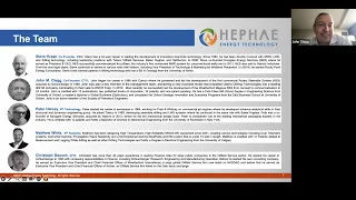 New Technology Webinar #3 : Hephae Energy Technology