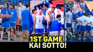 1st GAME: GILAS WINS! TRIPLE TOWERS NAGSHOWTIME VS IVORY COAST! KAI SOTTO, AJ EDU AND JUNMAR FAJARDO