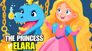 THE BRAVE PRINCESS AND THE IMPRISONED DRAGON. A Children's Story About Friendship.