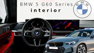 New 2024 BMW 5 G60 interior on  my renders!