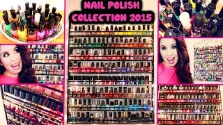 Nail Polish Collection 2015! | How I Organize My Nail Polish!