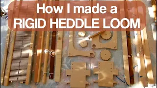 WollHand Studio | Explaining how i made Rigid Heddle Loom |talking|