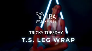 TRICKy TUESDAY Part 70 - JUMP ROPE ADVANCED TRICK TS LEG WRAP + SLOW MOTION