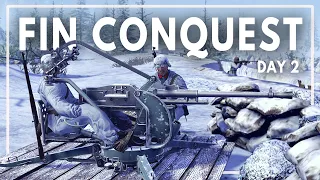 DAY 2: WINTER DEFENSE Against Soviets Utilizing 20mm Autocannon | Gates of Hell Conquest Series