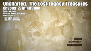 Uncharted: The Lost Legacy Chapter 2 "Infiltration" Treasures