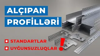 Alçıpan Profilləri - Standartlar/Uyğunsuzluqlar #alçıpanprofili #tikinti