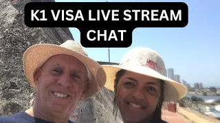 K1 Visa Live Stream.  All your K1 visa questions answered for FREE !