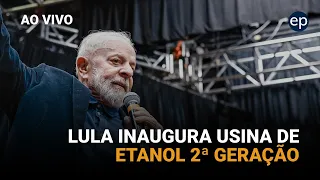 Lula inaugura usina de etanol 2° geração