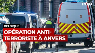 Anvers : opération antiterroriste, un suspect d'extrême droite décédé  - JT RTBF