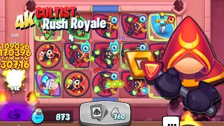 CULTIST RUSH ROYALE 2023 ! | RUSH ROYALE TUTORIAL BEST DECK - 4K VIDEO