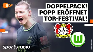 Bayer Leverkusen – VfL Wolfsburg | Frauen-Bundesliga, 14. Spieltag Saison 2022/23 | sportstudio