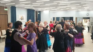 Танец Сквэр танго  SQUARE tango sequence dance на Первом ТанцБоМонде 28 04 24 в Москве ЦМД Арбат