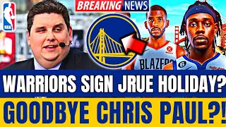 🏀🔥 GOLDEN STATE WARRIORS SIGNS JRUE HOLIDAY IN MAJOR TRADE? GOLDEN STATE WARRIORS NEWS