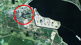 Chornobyl 1986: the first satellite picture of the disaster