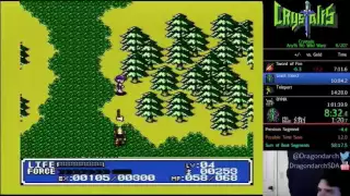 (NES) Crystalis - Any% No Wild Warp in 0:58:14