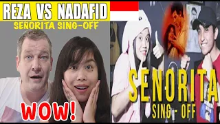 Reza Darmawangsa - Señorita SING-OFF VS NADAFID | Dutch couple REACTION