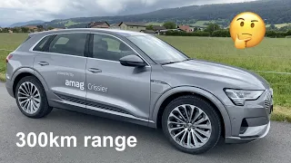 Audi etron 50 real life range test - Is it good?