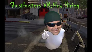 Ghostbusters VR: Now Hiring- Getting Slimed