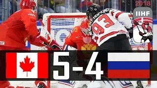 Canada vs Russia | 2018 IIHF Worlds Highlights | May. 17, 2018