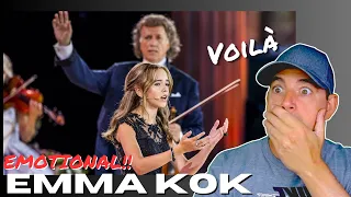EMOTIONAL! 15 year old EMMA KOK sings voilà – André Rieu, Maastricht 2023 (REACTION!!!)
